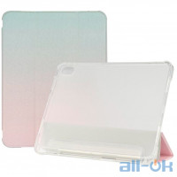 Чохол ZOYU Flex Gradient Series with Pencil Holder для Apple iPad Air 4 (2020) Green + Pink